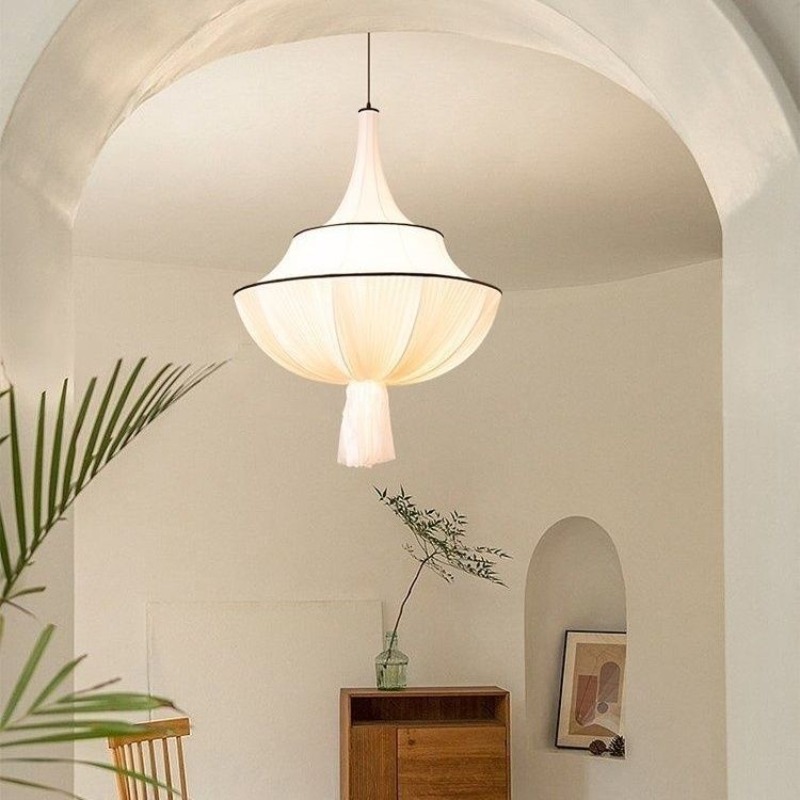 Century Textile & Sewing Supply Photos - Francuska lampa wisząca LED w stylu