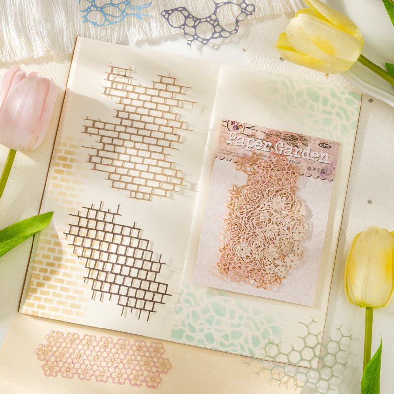 10 szt. Vintage materiały o fa – Pattern Tissue Paper recenzja i cena