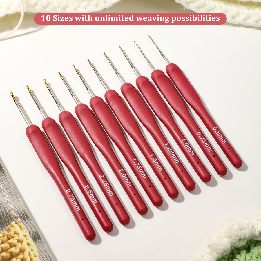 Zestaw 10 szt. czerwonych szyd – Sewing Necessities recenzja i cena