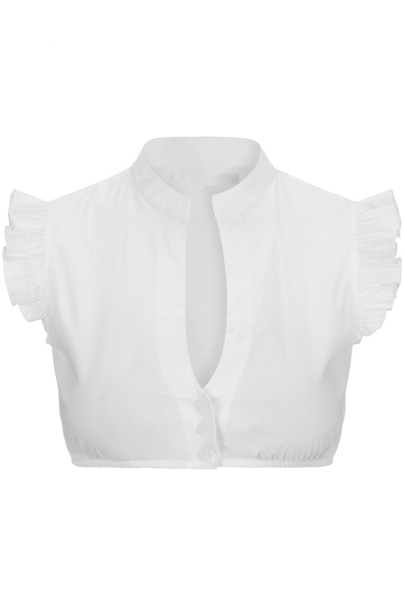 Damskie bluzki crop top 2025 N – Sewing V recenzja i cena