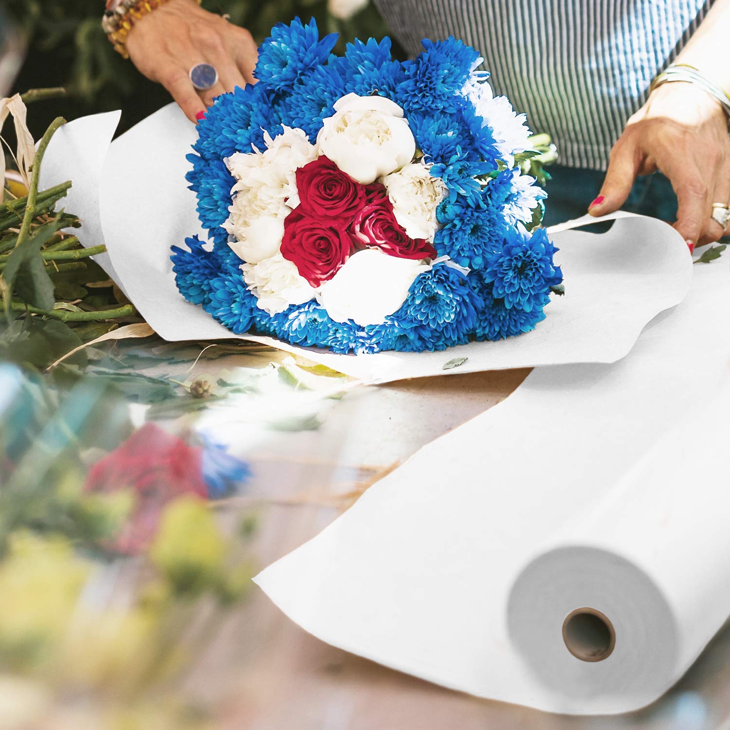Biały/czarny/brązowy papier pa – Pattern Tissue Paper recenzja i cena