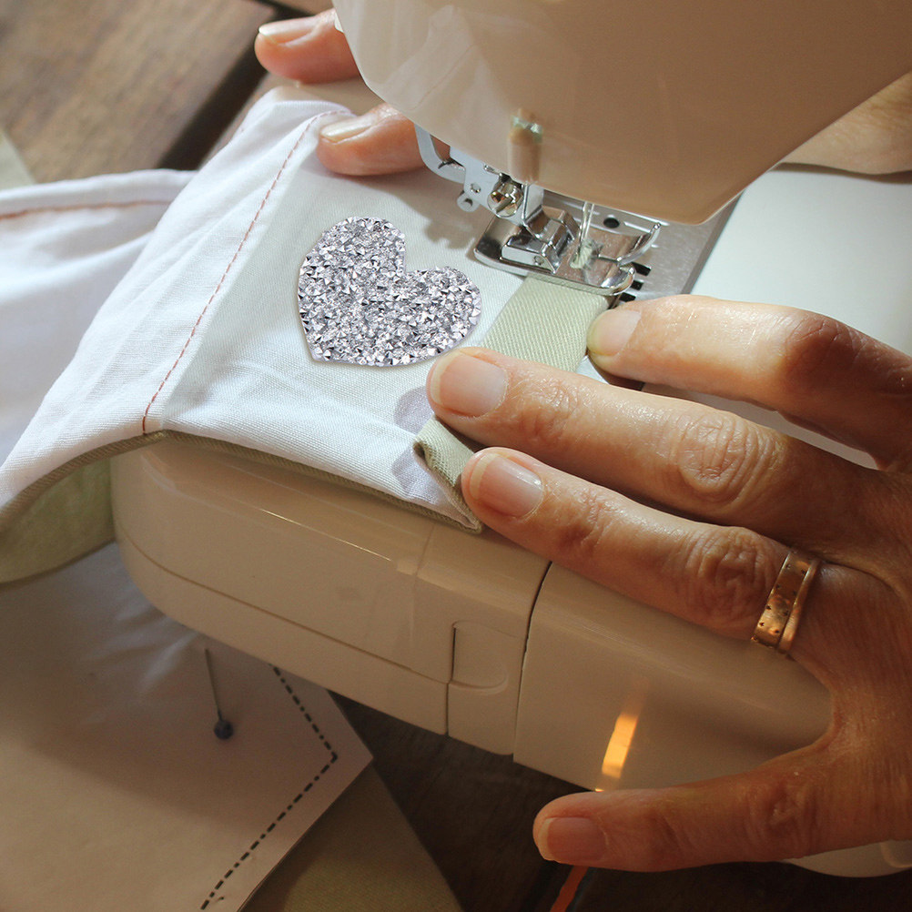 10 sztuk naszywek w kształcie  – Sewing Recycle recenzja i cena