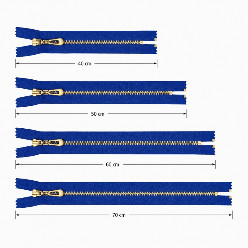 5/10 szt. 40-70 cm 3 #   Metal – Sewing Front Zipper recenzja i cena