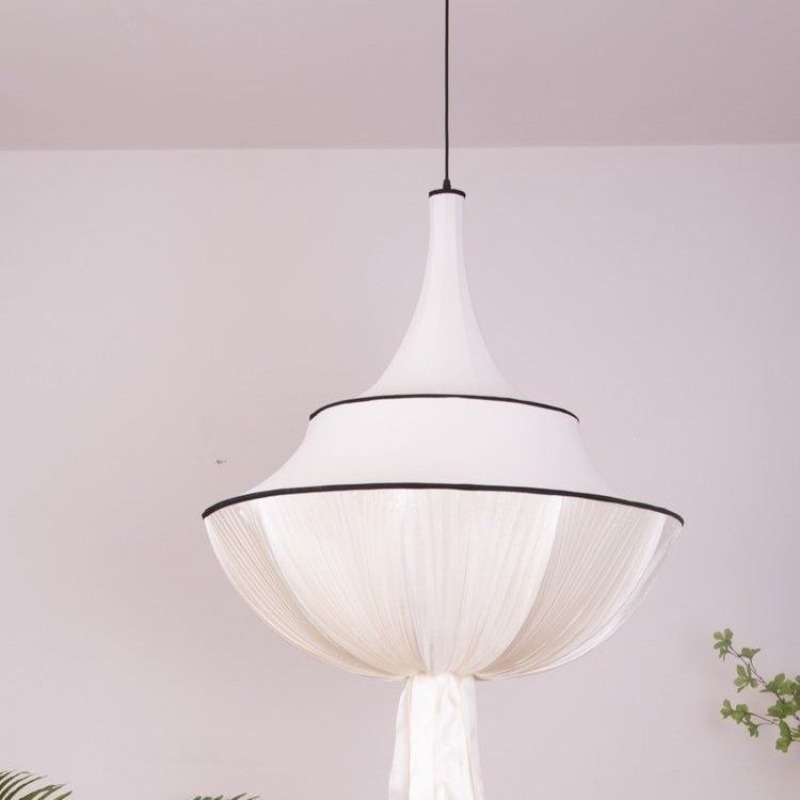 Francuska lampa wisząca LED w  – Century Textile & Sewing Supply Photos recenzja i cena