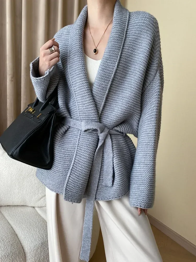 Damski sweter z dzianiny z pas – Sewing V recenzja i cena