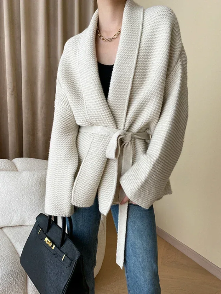 Damski sweter z dzianiny z pas – Sewing V recenzja i cena