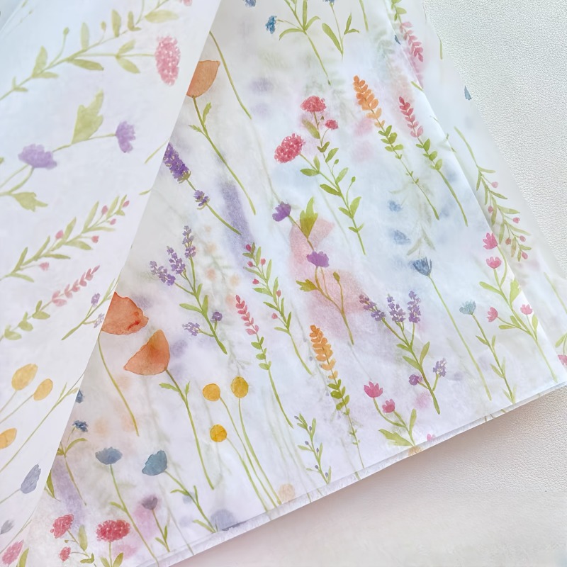 20 arkuszy papieru do pakowani – Pattern Tissue Paper recenzja i cena