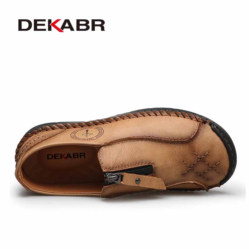 DEKABR – męskie buty na jesień – Sewing Front Zipper recenzja i cena